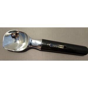 Farberware Stainless Steel Ice Cream Scoop w/Black Handle - used